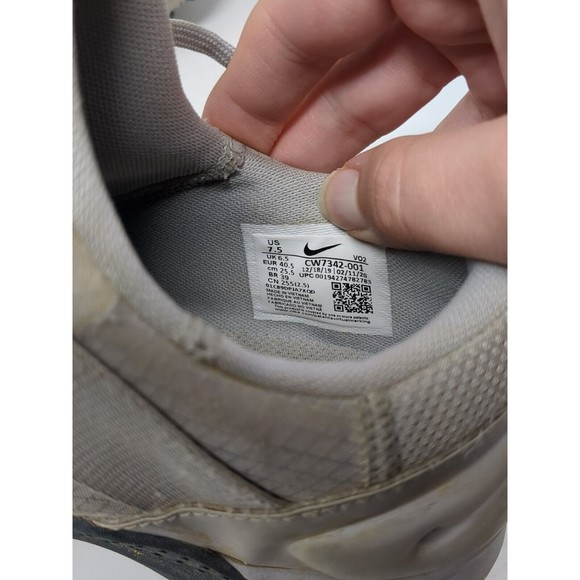 Nike Tech Trainer Mens Size 7.5‎ Gray Running Athletic Shoes Sneakers CW7342-001 main image 9